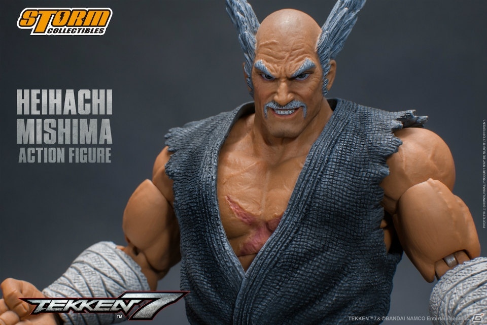 鉄拳7」三島平八がSTORM COLLECTIBLESよりアクションフィギュアで参戦！ | Gamer