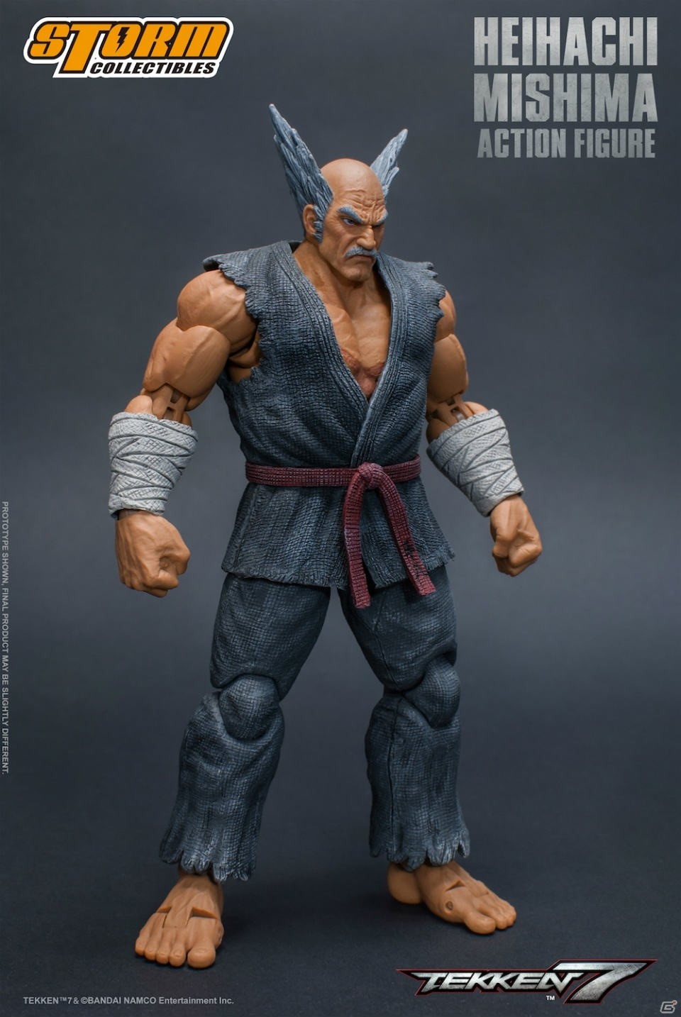 「鉄拳7」三島平八がSTORM COLLECTIBLESよりアクションフィギュアで参戦！の画像10