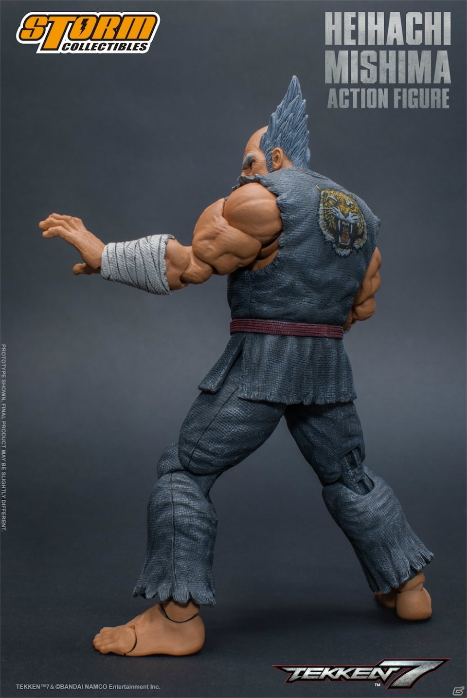 「鉄拳7」三島平八がSTORM COLLECTIBLESよりアクションフィギュアで参戦！の画像13