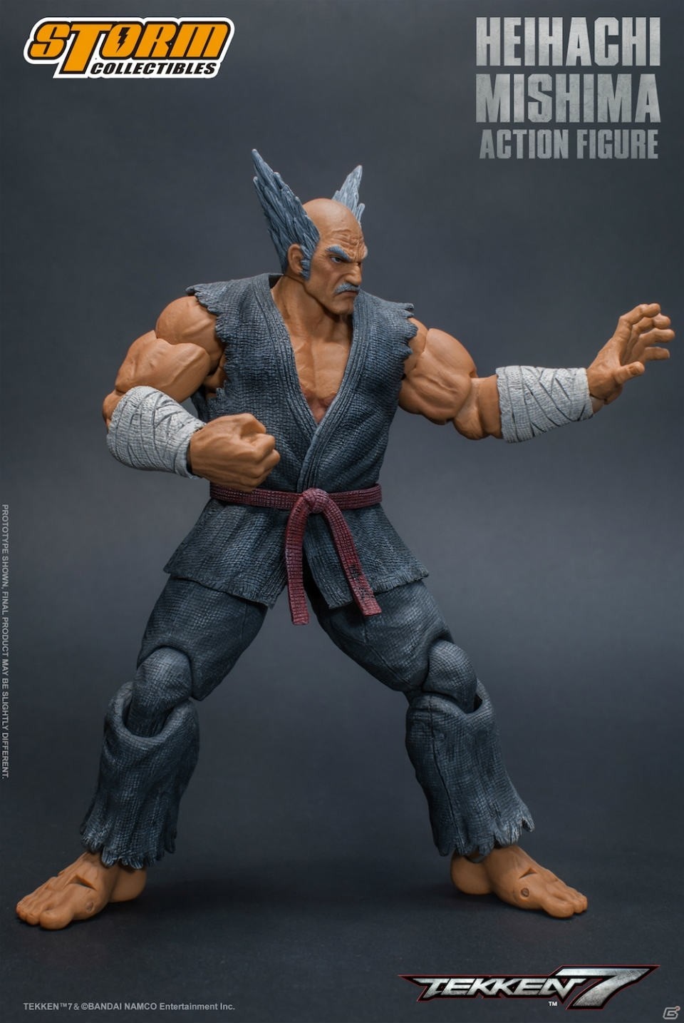 鉄拳7 三島平八がstorm Collectiblesよりアクションフィギュアで参戦 の画像 ゲーム情報サイト Gamer