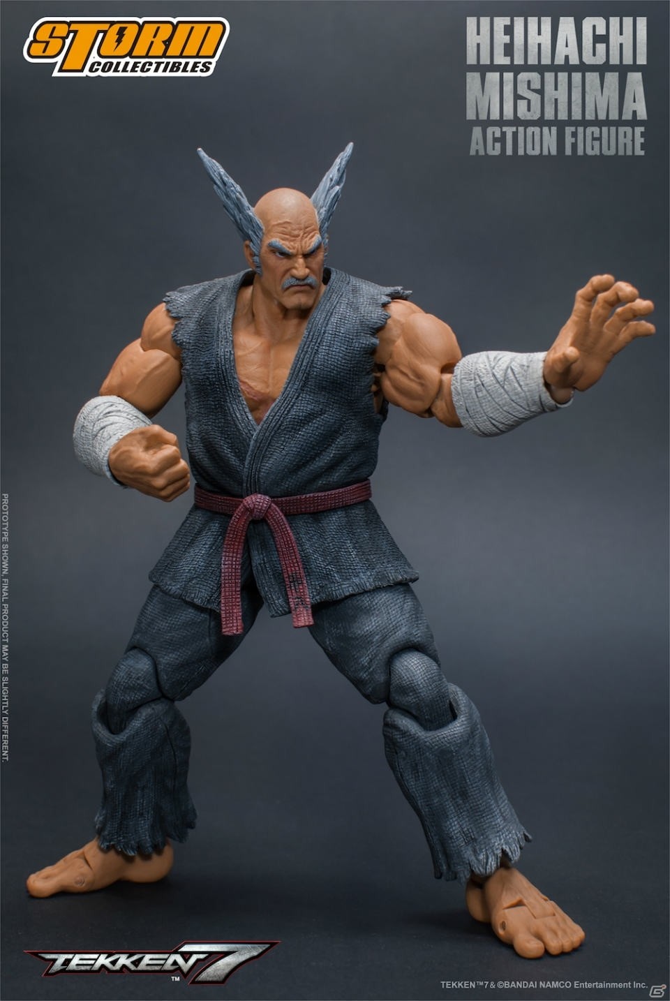 「鉄拳7」三島平八がSTORM COLLECTIBLESよりアクションフィギュアで参戦！の画像15