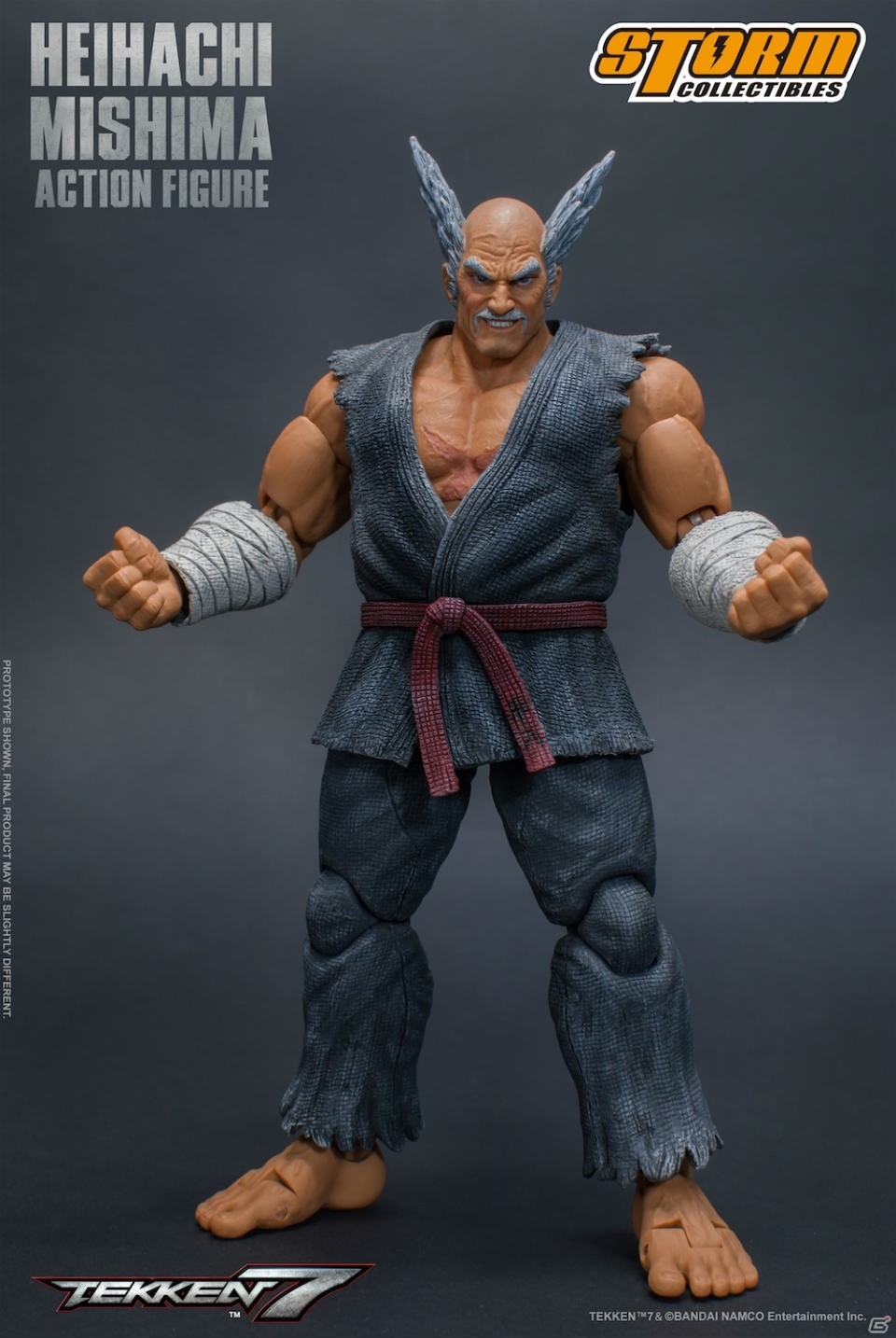 「鉄拳7」三島平八がSTORM COLLECTIBLESよりアクションフィギュアで参戦！の画像17