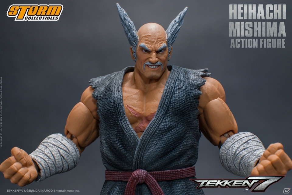 「鉄拳7」三島平八がSTORM COLLECTIBLESよりアクションフィギュアで参戦！の画像3