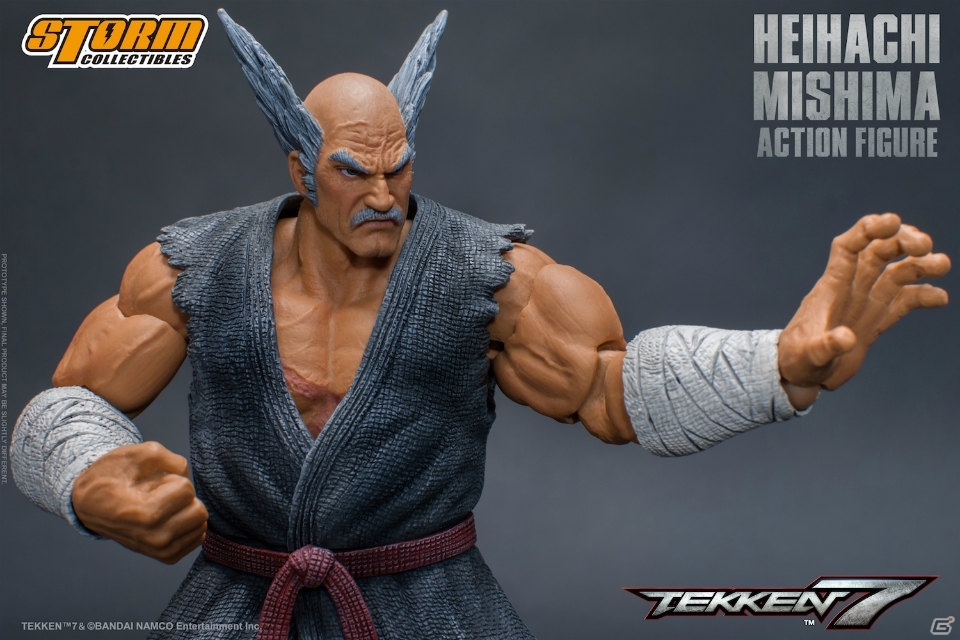 「鉄拳7」三島平八がSTORM COLLECTIBLESよりアクションフィギュアで参戦！の画像4