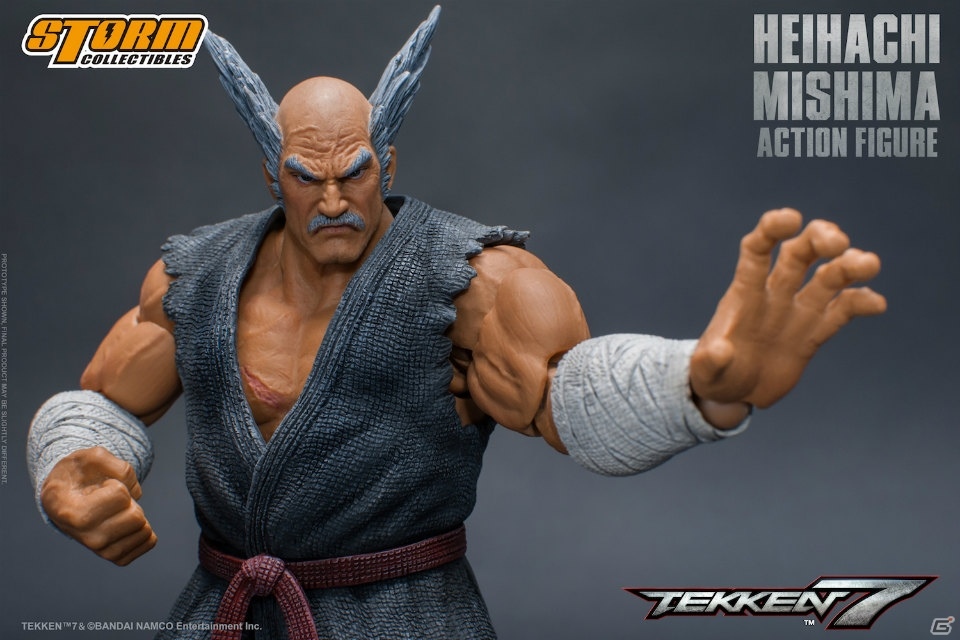 「鉄拳7」三島平八がSTORM COLLECTIBLESよりアクションフィギュアで参戦！の画像5