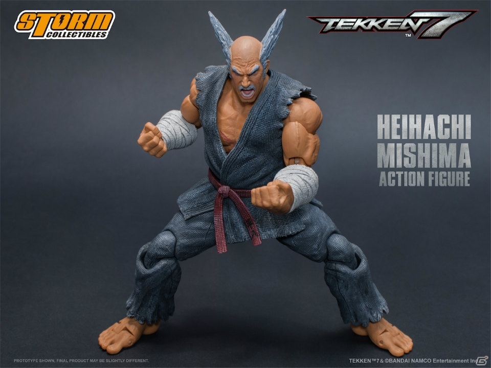 「鉄拳7」三島平八がSTORM COLLECTIBLESよりアクションフィギュアで参戦！の画像7