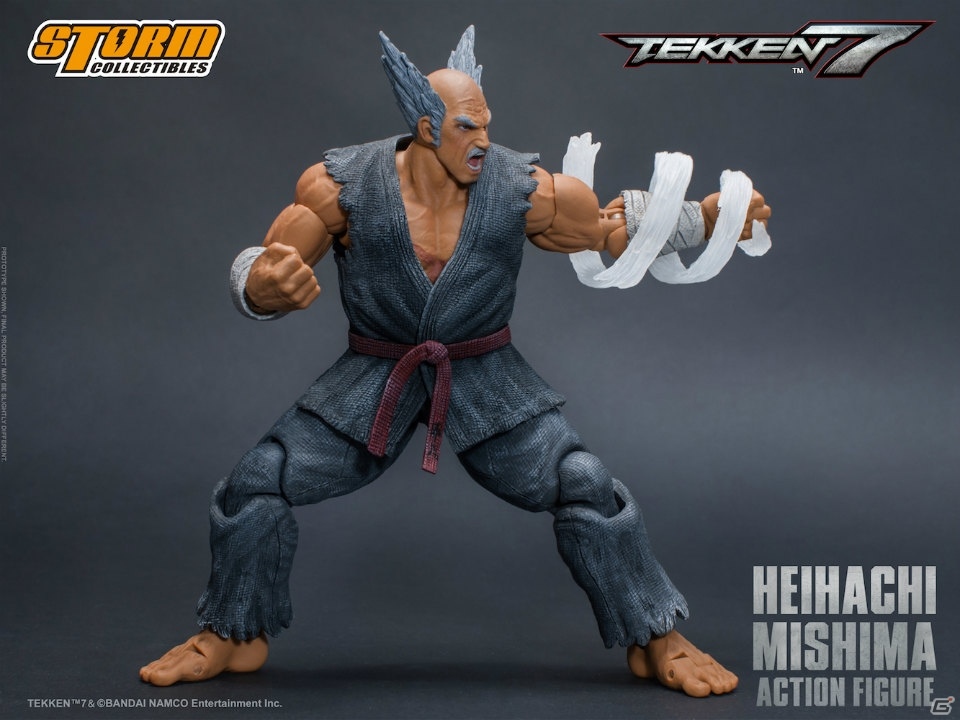 「鉄拳7」三島平八がSTORM COLLECTIBLESよりアクションフィギュアで参戦！の画像8