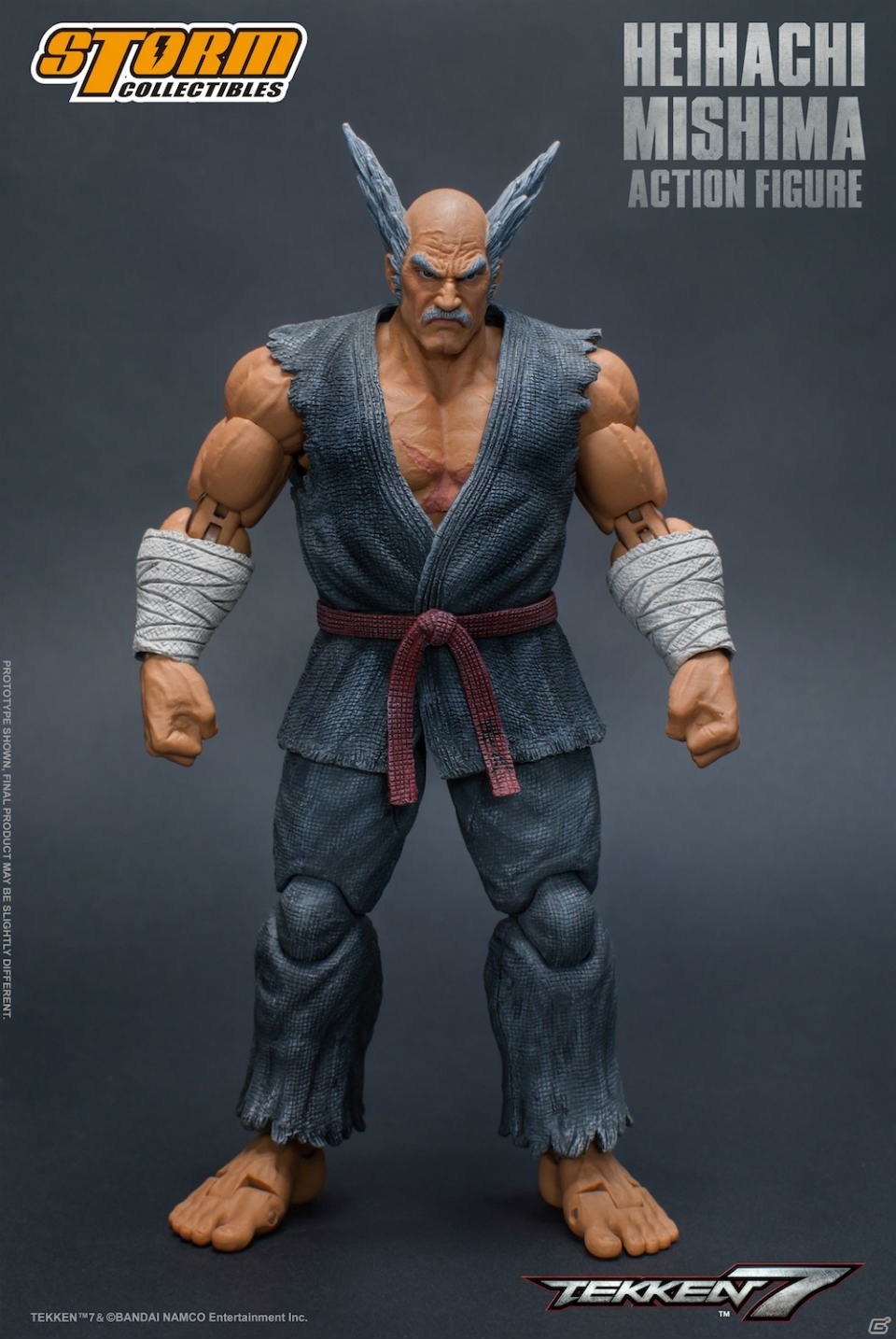 「鉄拳7」三島平八がSTORM COLLECTIBLESよりアクションフィギュアで参戦！の画像9