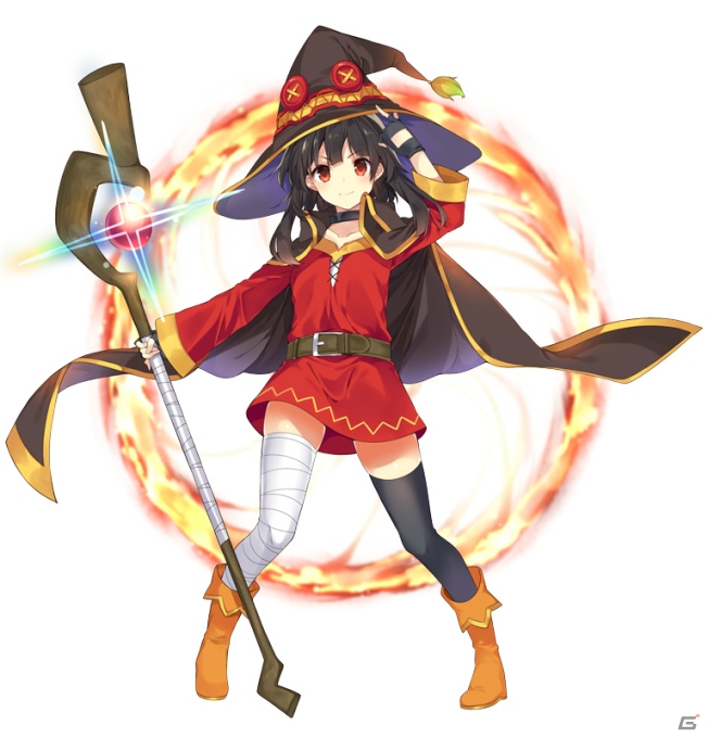 「アンジュ・ヴィエルジュ～ガールズバトル～」にて「この素晴らしい世界に祝福を！2」コラボが開催！ログインで「めぐみん（CV：高橋李依）」をゲットの画像4