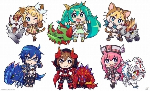 「モンスターハンター フロンティアZ」×「初音ミク」ダブル10周年コラボイベントが開催！期間限定ストアもオープンの画像11