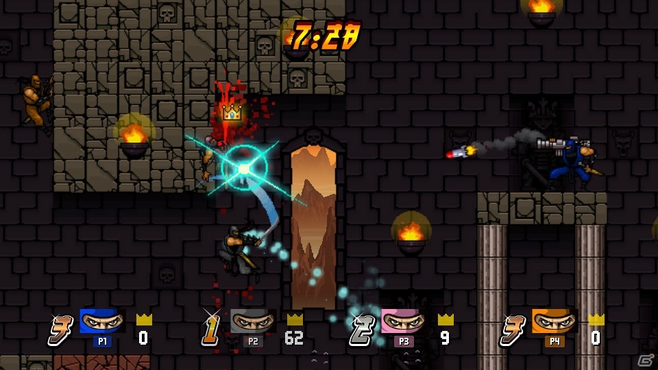 ローカルマルチプレイ忍者アクションバトルアリーナ「Ninja Shodown」がPS4/Nintendo Switch向けに配信開始！の画像7