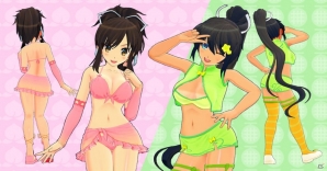 PS4「閃乱カグラ Burst Re:Newal」ダウンロード版の予約受付が開始！特典が付いてくる「にゅうにゅうPS Storeスペシャルパック」もの画像3