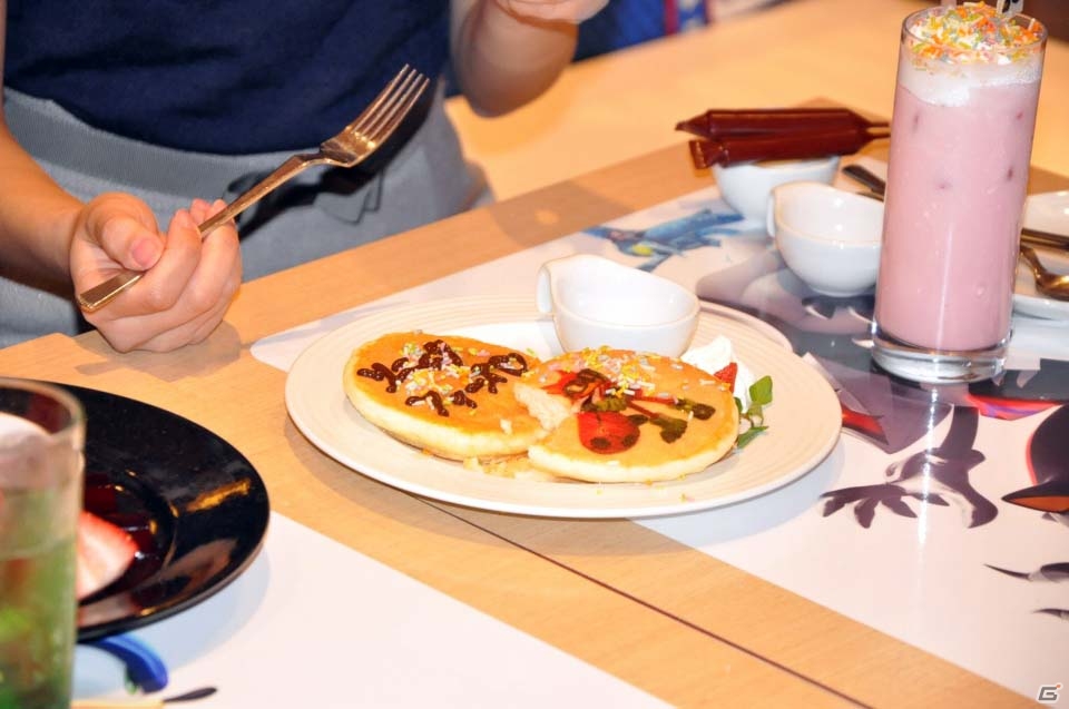 ファントムルビーをあの食材で再現！「ソニックフォース」とスイーツパラダイスのコラボカフェ「ソニックカフェ」に行ってきましたの画像17