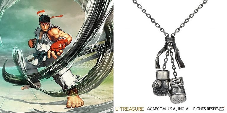 「ストリートファイター」の本格ジュエリー＆スケートデッキがヴィレッジヴァンガードオンラインに登場！の画像1