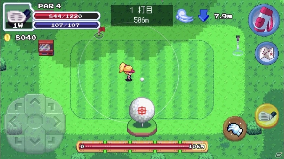 モンスターに奪われたゴルフコースを取り戻せ！RPGとゴルフゲームが融合した「RPGolf」iOS版が11月16日配信の画像2