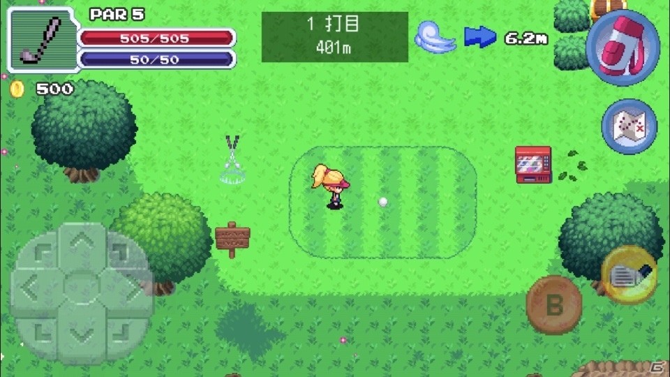 モンスターに奪われたゴルフコースを取り戻せ！RPGとゴルフゲームが融合した「RPGolf」iOS版が11月16日配信の画像9