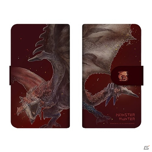 「モンスターハンター」シリーズのロゴやアイコンなどをデザインした手帳型スマフォケースが登場！の画像4