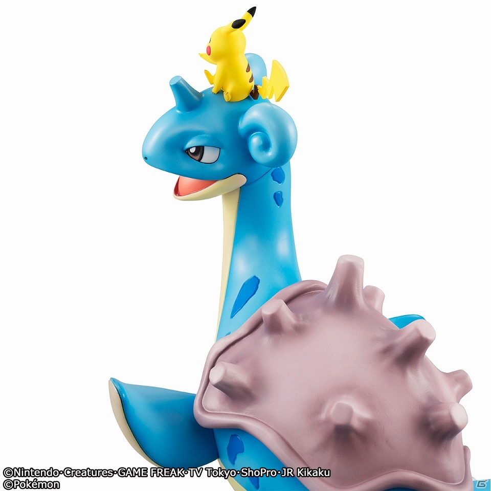 「ポケットモンスター」水上を泳ぐラプラスが立体化！サトシとピカチュウを乗せた作中姿を再現の画像4