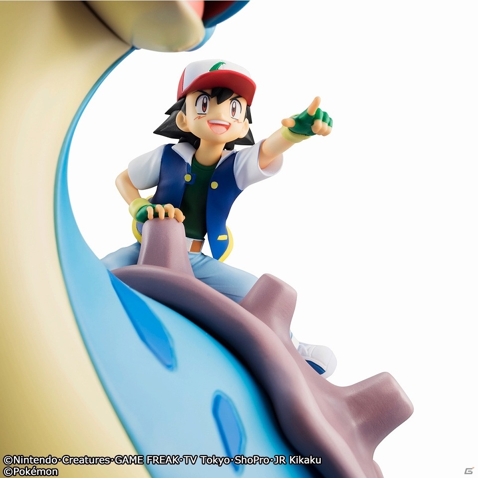 「ポケットモンスター」水上を泳ぐラプラスが立体化！サトシとピカチュウを乗せた作中姿を再現の画像6