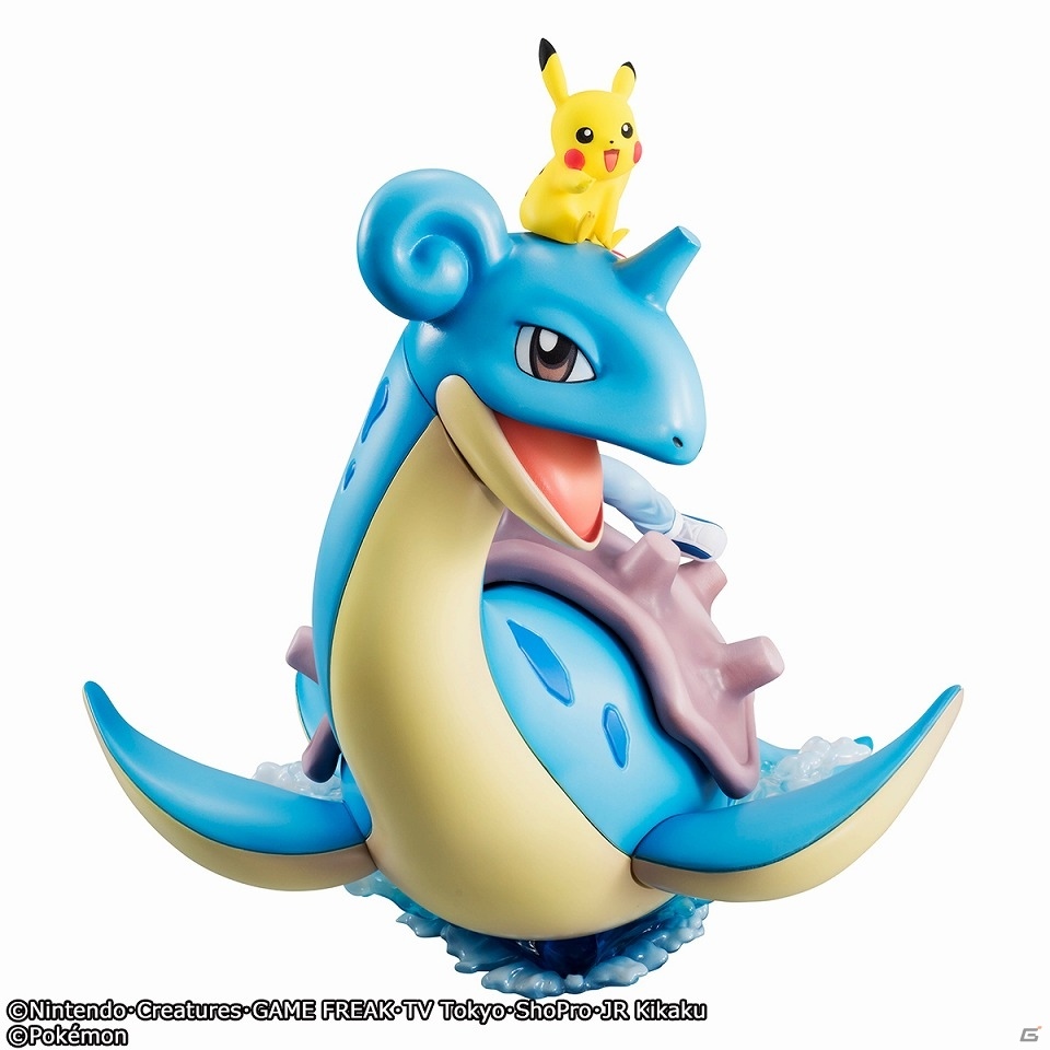 「ポケットモンスター」水上を泳ぐラプラスが立体化！サトシとピカチュウを乗せた作中姿を再現の画像8