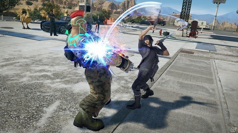 「鉄拳7」FFXVよりノクティスが参戦決定！多彩な武器を召喚して戦う“ノクト”の様子を収めた告知PVも公開の画像5
