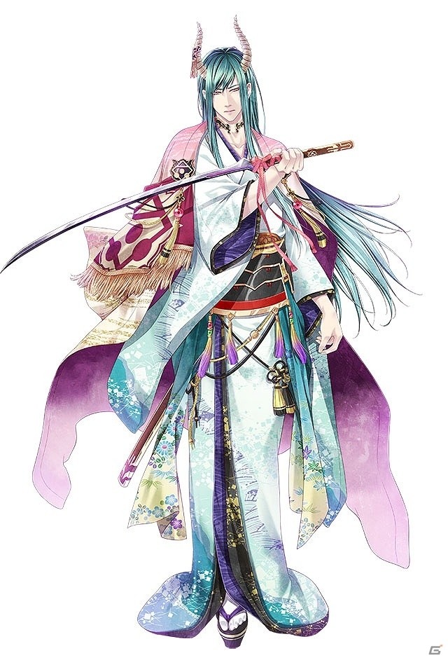 iOS/Android「戦刻ナイトブラッド」新種族「鬼」＜毛利軍＞が追加決定！川人やすたけ氏が描く新武将5名を公開の画像1