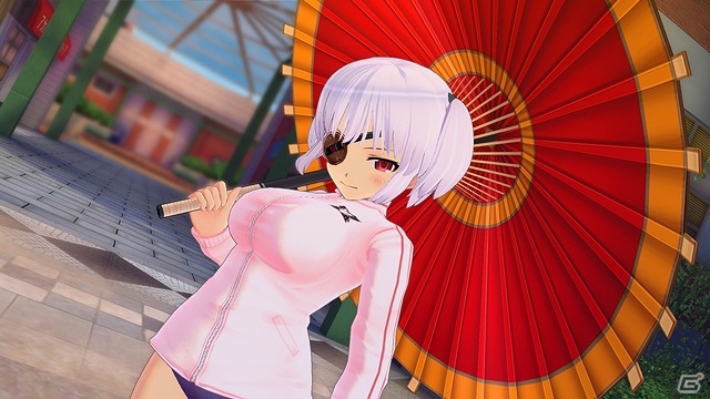 PS4「閃乱カグラ Burst Re:Newal」少女たちを自分好みにコーディネートできる「コスチューム」の機能が公開！ボディコミュニケーションが楽しめる「スキンシップ」映像もの画像6