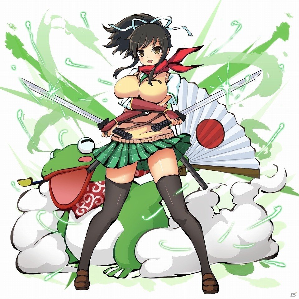 iOS/Android「ひめがみ絵巻」にて「閃乱カグラ Burst Re:Newal」とのコラボイベントが開催！の画像3
