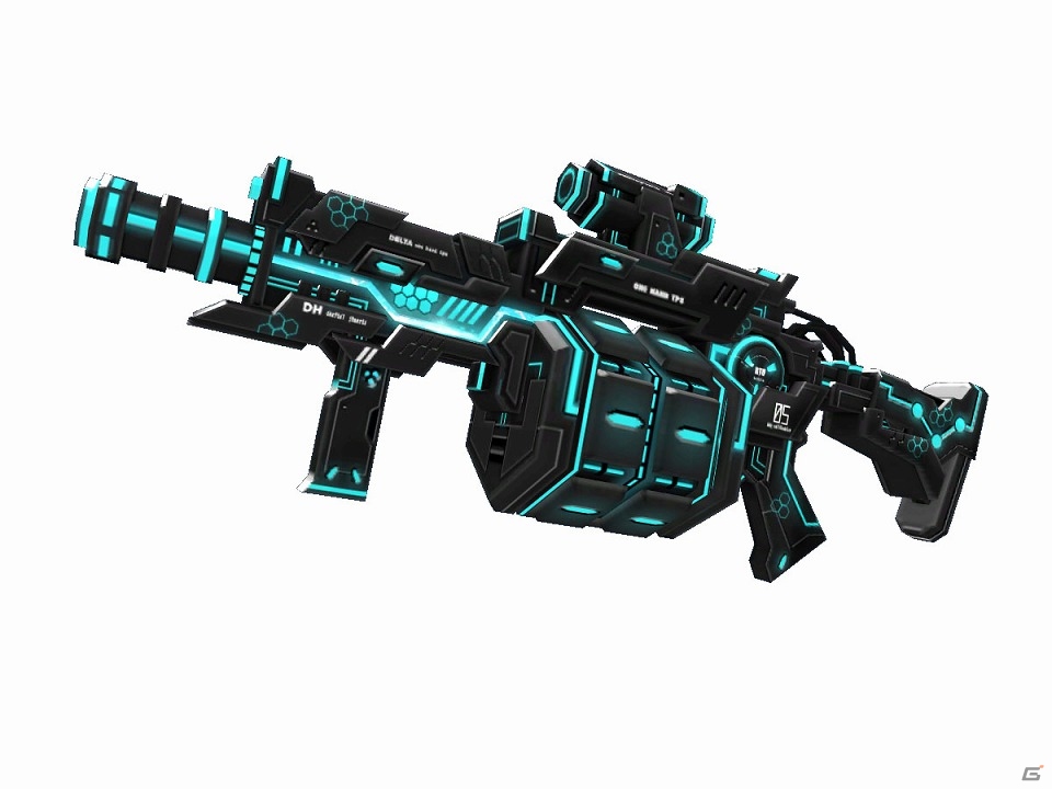 iOS/Android「無人戦争2099」近未来感たっぷりの武器「グレネードランチャー［NGL-M1］」と衣装が登場！の画像4