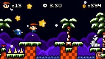 走って、飛んで、島から脱出だ！500円で遊べるぶっ飛びアクション「キッドトリップ RUN!」Nintendo Switch版が11月23日配信の画像4