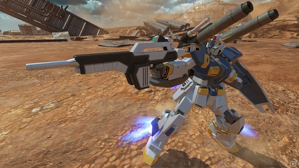 PS4「GUNDAM VERSUS」新プレイアブル機体「ガンダムAGE-2」＆「ガンダム6号機（マドロック）」の参戦が決定！アトラスガンダムとゼイドラの紹介動画も公開の画像6
