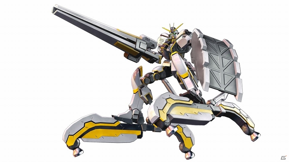 ジャズが聞こえたら 俺が来た合図だ Ac 機動戦士ガンダム Exvsmb On 追加リリース機体第弾 アトラスガンダム が11月21日に参戦 ゲーム情報サイト Gamer