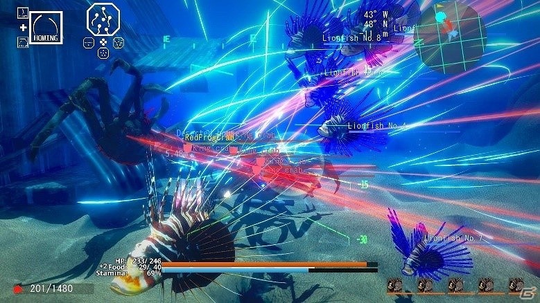 PCゲーム遊び放題サービス「DMM GAMES PREMIUM」にNussoftの海産物シューティング「ACE OF SEAFOOD」が登場の画像3
