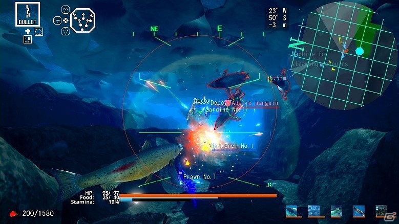 PCゲーム遊び放題サービス「DMM GAMES PREMIUM」にNussoftの海産物シューティング「ACE OF SEAFOOD」が登場の画像5