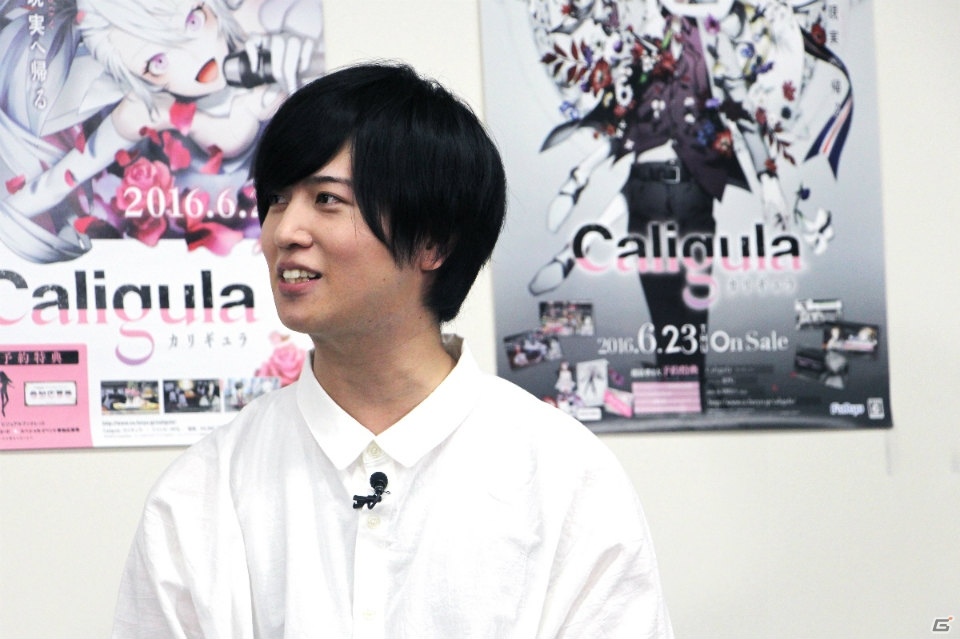 「Caligula -カリギュラ-」最新作「Caligula Overdose」＆TVアニメ化が発表された生放送をレポート―沢城千春さん、山中拓也氏へのショートインタビューもの画像13