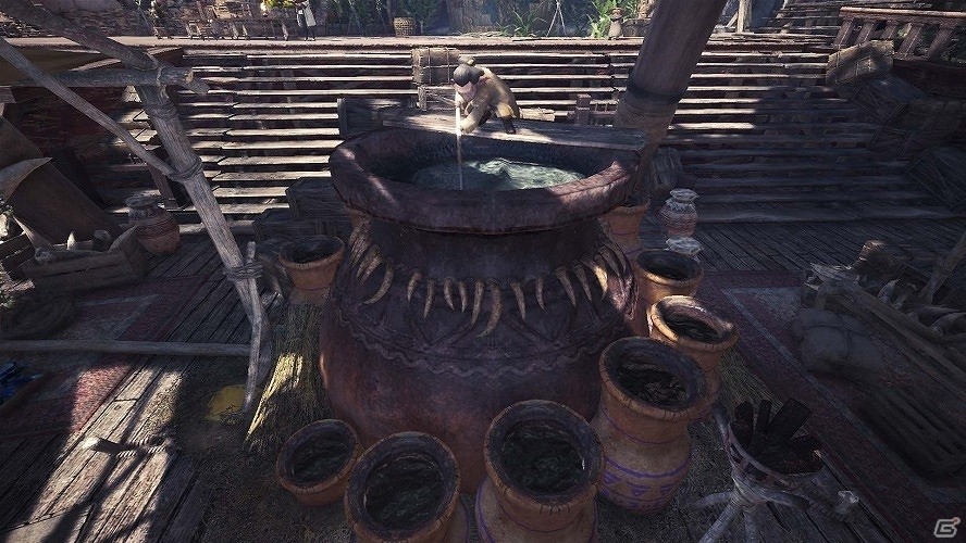 PS4「モンスターハンター：ワールド」では武器のアクションが試せるトレーニングエリアも登場！アイテムを入手できる「植生研究所」「マカ錬金」なども公開の画像5