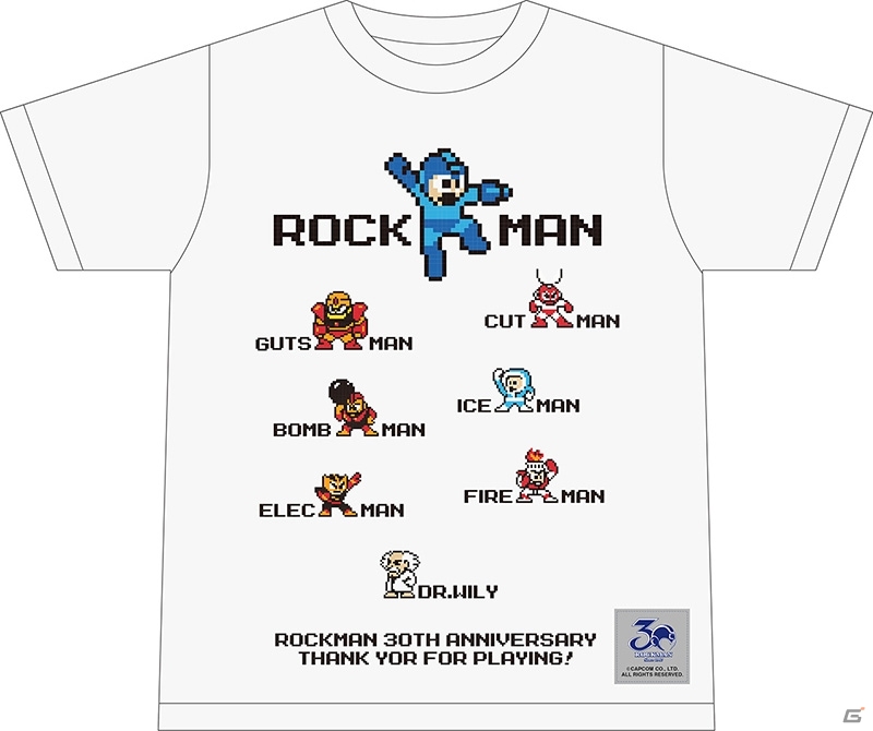 Tシャツやフィギュアがついた「ロックマン」「ストリートファイター」30周年記念フレーム切手セットが発売の画像4