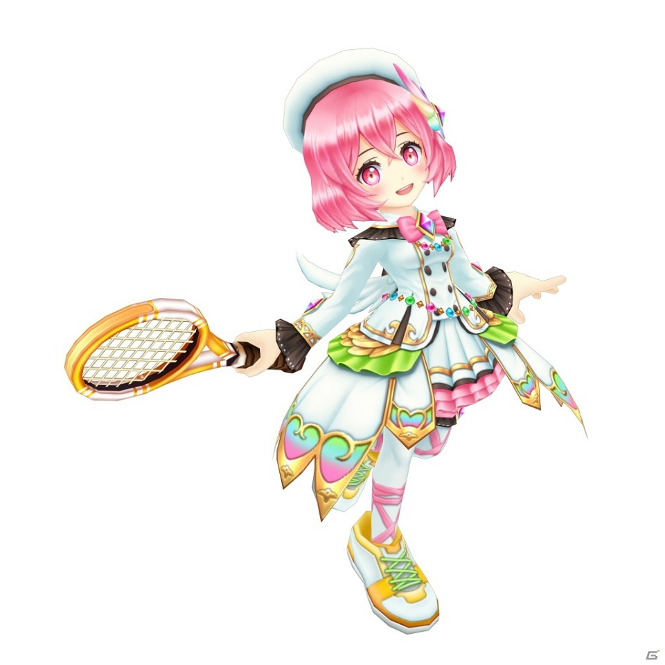 「白猫テニス」パルメ（CV：牧野由依）とコリン（CV：相坂優歌）が登場する「1000万★5フェスガチャ」開催中の画像4