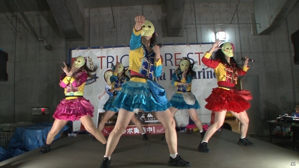 iOS/Android「BFBチャンピオンズ2.0」仮面女子が日産スタジアムに登場！コラボイベントの動画レポートが到着の画像1