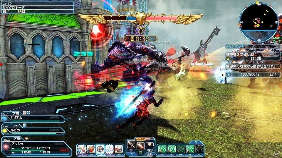 「ファンタシースターオンライン2」に「DEAD OR ALIVE」とのコラボスクラッチ“やわらかバースト”が登場！バスタークエストの拡張もの画像2