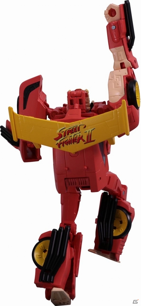 「ストリートファイターII」と「トランスフォーマー」がコラボ！変形フィギュアセットが2018年5月下旬発売の画像4