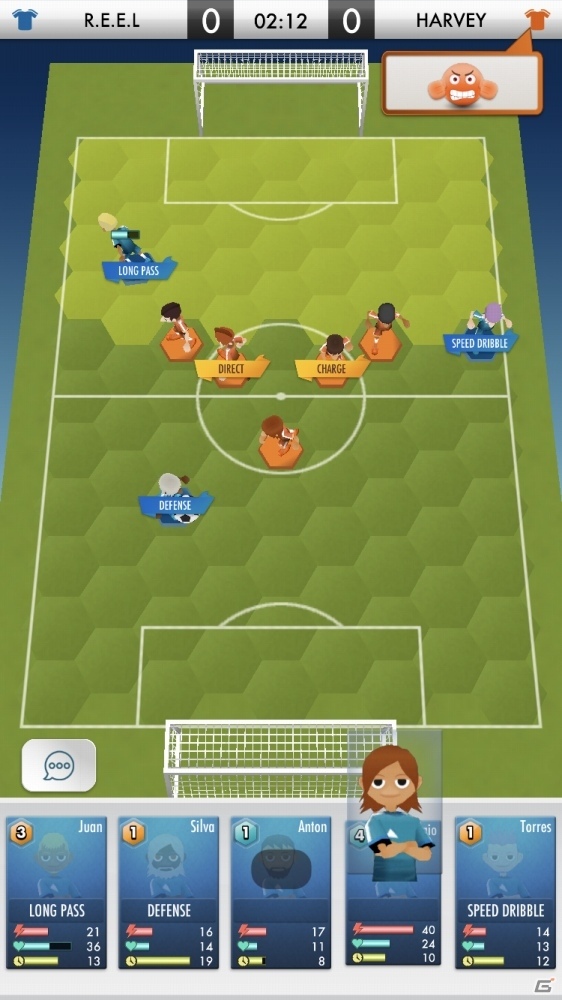 チェスのように楽しめるオンライン対戦型サッカーアプリ「SOCCER DUEL ONLINE」が配信中の画像7