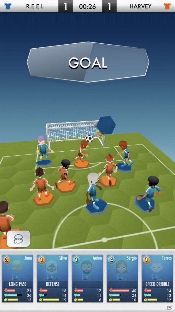 チェスのように楽しめるオンライン対戦型サッカーアプリ「SOCCER DUEL ONLINE」が配信中の画像8