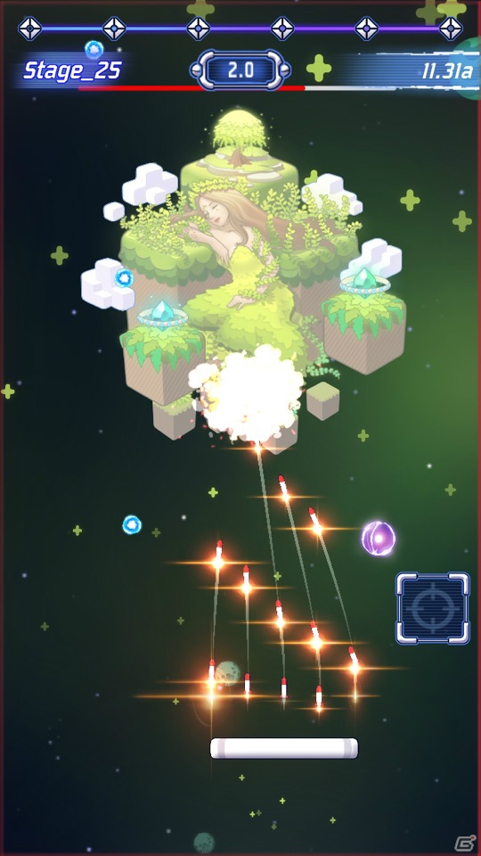 【アプリレビュー】30秒で遊ぶブロック崩し＋STG！新感覚ジャンル「BREAKER REBORN」の画像11