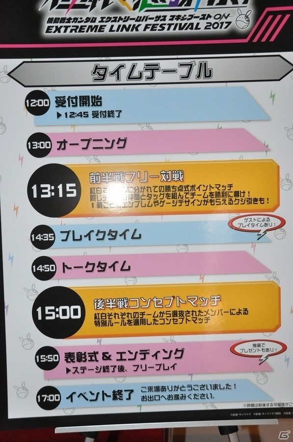 「機動戦士ガンダムEXVS.MB ON」プレイヤー同士が実際に顔を合わせるからこそ生まれる盛り上がり！新機体の発表も行われた「極限感謝祭2017」レポートの画像1
