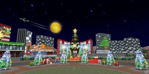 iOS/Android「みんゴル」みんゴルシティがクリスマス仕様に変化！日替わりで各種チケットとMPチャージがもらえる「週末プレミアムタイムキャンペーン」開催の画像1