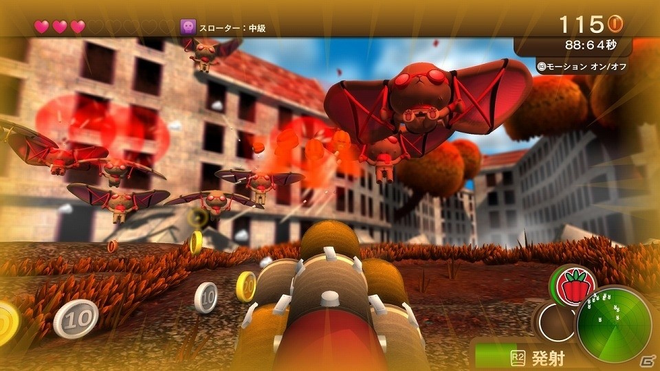 次々に現れる悪いウサギを撃ちまくれ！モグラ叩き感覚のシューティングゲーム「ブラステムバニーズ 悪いウサギをヤッつけろ！」がPS4/PS Vita向けに配信の画像3