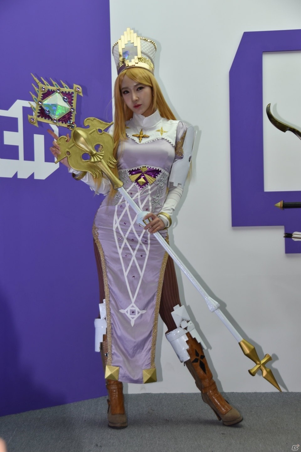 【G-STAR 2017】ゲームキャラクターの衣装に身を包んだ美女コンパニオンたちを写真で紹介！の画像36