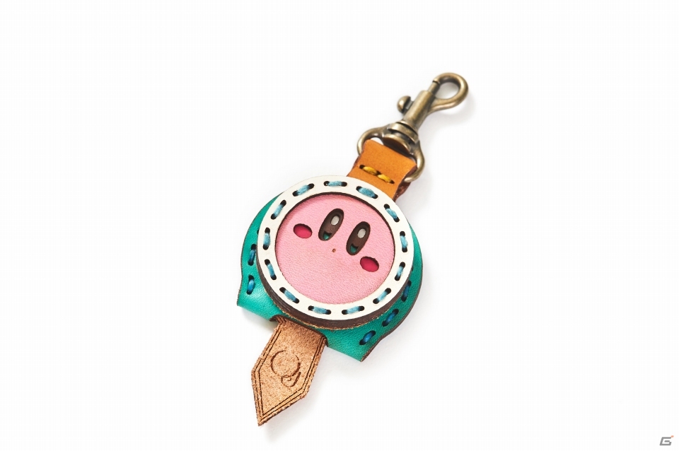 「星のカービィ」カービィとメタナイトをモチーフにしたキーキャップの予約受付がスタート、ゲーム内アイテムのレザーチャームが特典にの画像2
