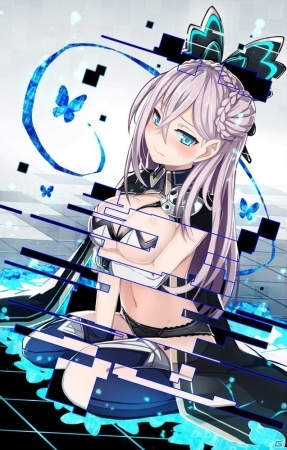 PS4「デス エンド リクエスト」ナナメダケイ氏による店舗特典用描き下ろしイラストの完成版が一挙公開！の画像5
